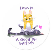 SKRITCH THE PITS KATTEN van Jeff Willis Art