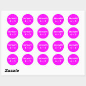 Skrmetti 6--3 ronde sticker (Vel)