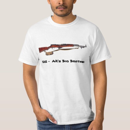 SKS Rifle - AK's Big Brother T-shirt (Voorkant)