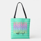 Sksksk en vsco-tas voor i-op-vsco-meisjes tote bag (Achterkant)