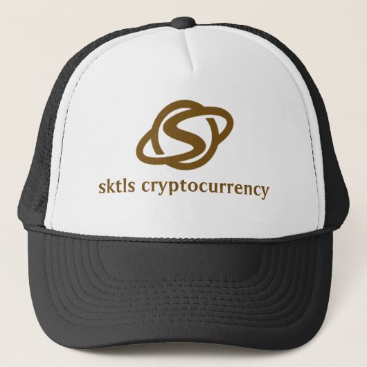 sktls cryptocurrency Trucker Hat Trucker Pet (Voorkant)