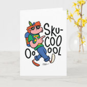 SKU COOLE JONGEN KAART (Gele Bloem)