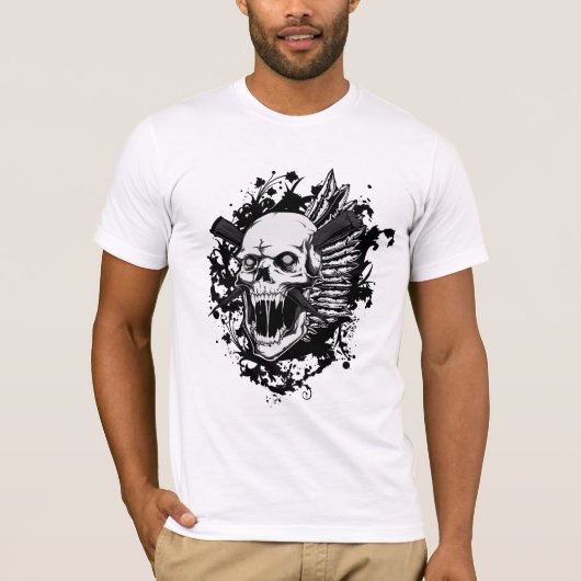 skul amazing design  t-shirt (Voorkant)