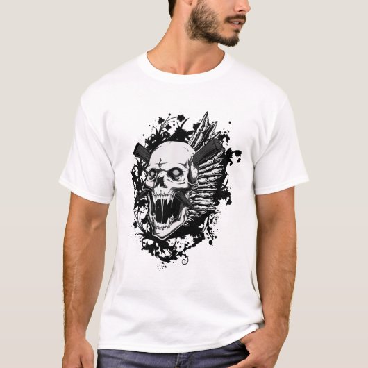 skul amazing design t-shirt (Voorkant)