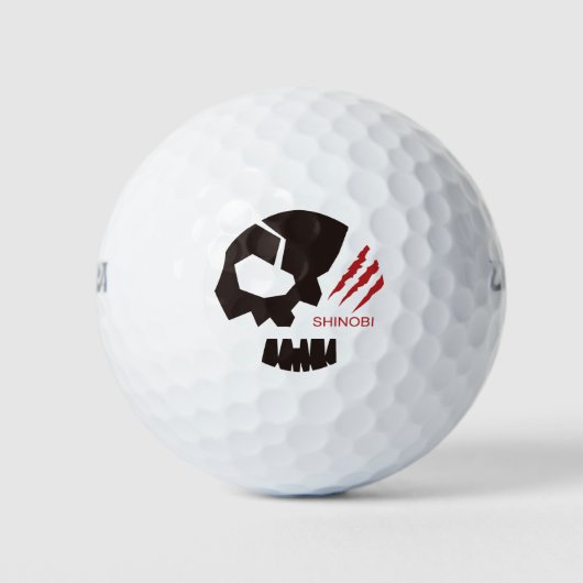 SKULETONS SHINOBI No4 Golfballen (Voorkant)