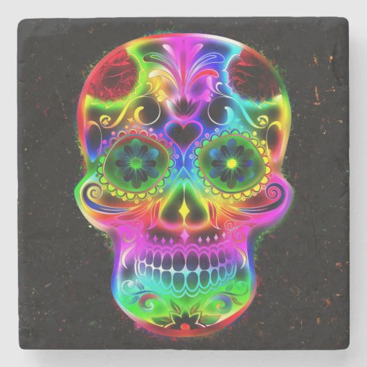 Skull20160604 Stenen Onderzetter (Voorkant)