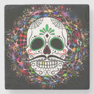 Skull20170396 Stenen Onderzetter