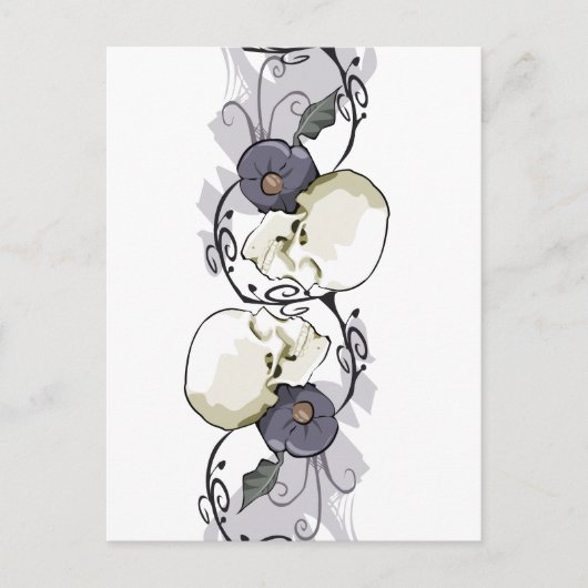 Skull96 Briefkaart (Voorkant)