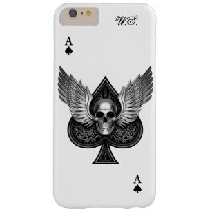 Skull Ace of Spades iPhone 6 Plus hoesje