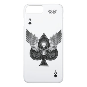 Skull Ace of Spades iPhone 7 Plus hoesje