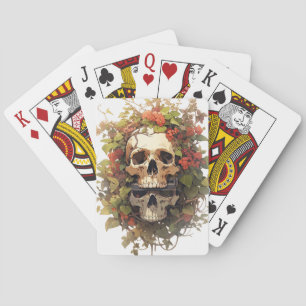 Skull-afspeelkaart Pokerkaarten