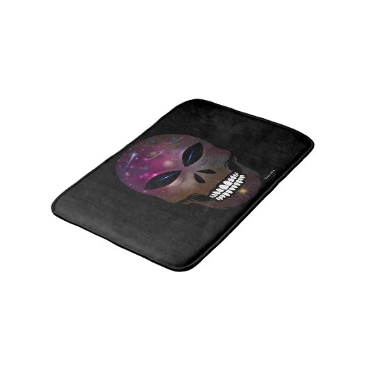 Skull Alien Skeleton Bathroom Mat Home Decor (Gekanteld)