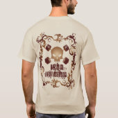 Skull and Barbell - Iron Brotherhood Shirt (Achterkant)