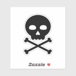 Skull and Bones Sticker