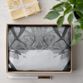 Skull and Butterflies Decoupage Paper Tissuepapier (Geschenk)