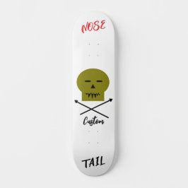  Skull and Cross deck Skateboard