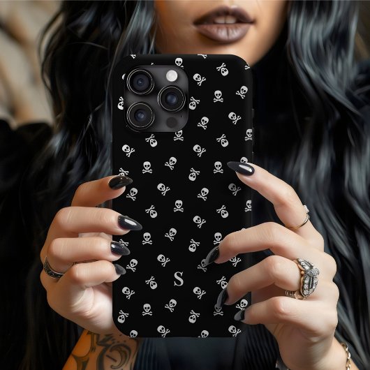 Skull and Crossbones beroemd gemaakt door Hallowee Case-Mate iPhone Case
