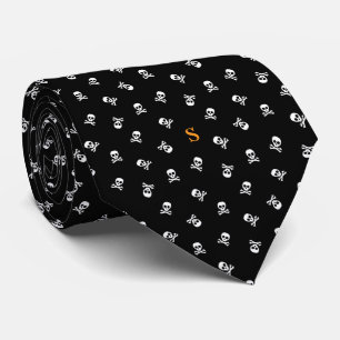 Skull and Crossbones beroemd gemaakt door Hallowee Stropdas