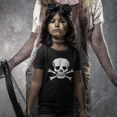 Skull and Crossbones Donkere Kinderen T-shirt