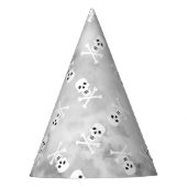 Skull and Crossbones Halloween Party Pet Feesthoedjes (Voorkant)