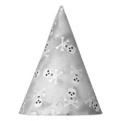 Skull and Crossbones Halloween Party Pet Feesthoedjes (Links)