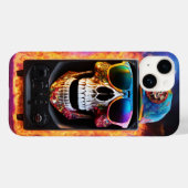 Skull and Crossbones Rock-pictogram Case-Mate iPhone Case (Achterkant (horizontaal))