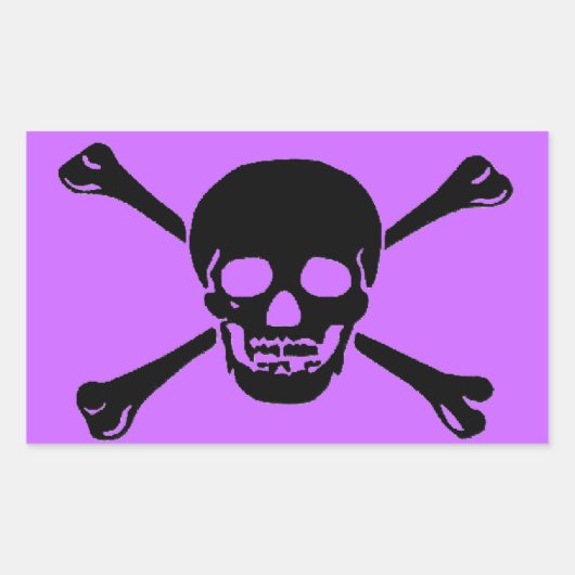 "Skull and Crossbones" Stickers (Voorkant)