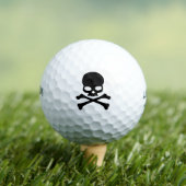 Skull and Crossbones voor golfballen (Insitu Shirt)