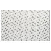 Skull and Crossbones Zwart-wit Stof (Yard (91,4 cm))