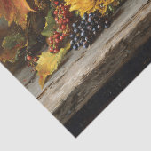 Skull and Crow Herfst Stilleven Decoupage Tissuepapier (Detail)