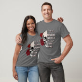 Skull and Rose Graphic Shirt – Gothic Quote Tee (Unisex)