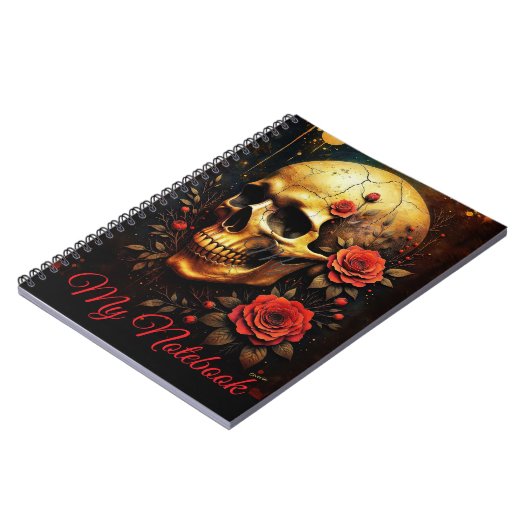 Skull and Roses Notitieboek (Linkerzijde)