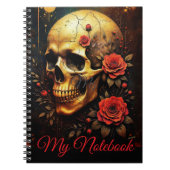 Skull and Roses Notitieboek (Voorkant)