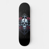 Skull and Snake Gothic Skateboard (Voorkant)