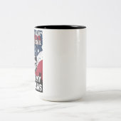 Skull Army Veterans Tweekleurige Koffiemok (Center)