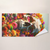 Skull Art Badhanddoek (Badhanddoek)