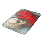 Skull Art Badmat (Gekanteld)