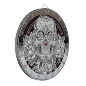 SKULL Art Dartboard Dartbord (Voorkant Links)