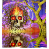 Skull Art Douchegordijn (Voorkant)