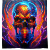 Skull Art Douchegordijn (Voorkant)
