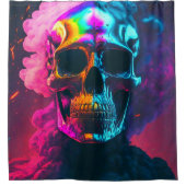 Skull Art Douchegordijn (Voorkant)