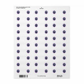 Skull Art Etiket (Full Sheet)