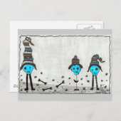 SKuLL ArT - Gepersonaliseerd Briefkaart (Voorkant / Achterkant)