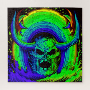 Skull Art Legpuzzel