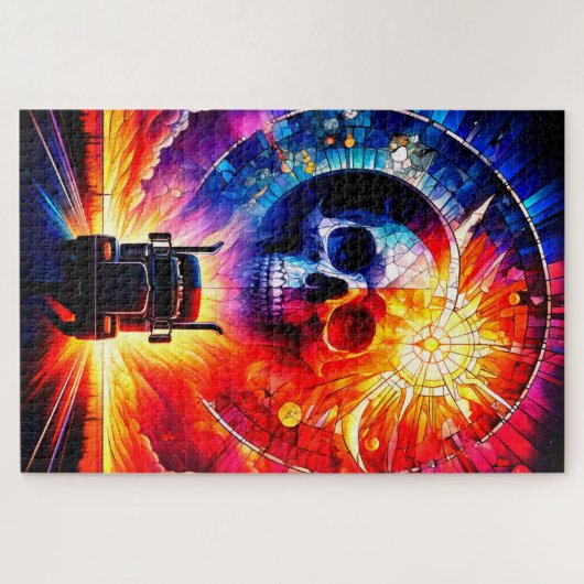 Skull Art Legpuzzel (Horizontaal)