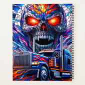 Skull Art Planner (Achterkant)