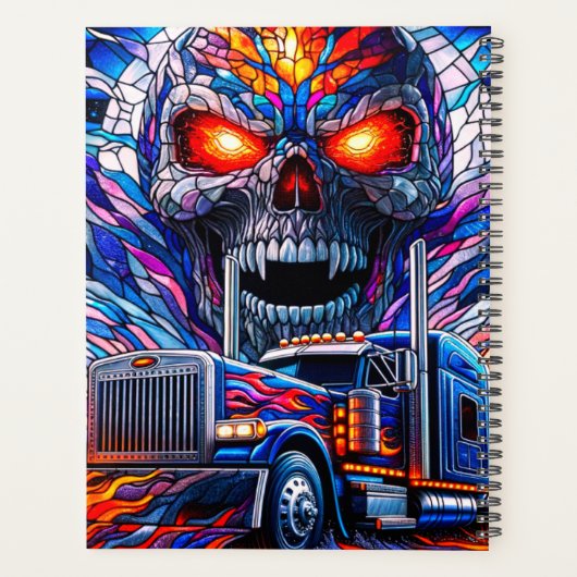 Skull Art Planner (Achterkant)