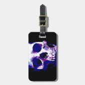 Skull Artwork Bagagelabel (Voorkant verticaal)