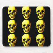 Skull Artwork Mousepad Muismat (Voorkant)