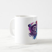 Skull Astronaut Explorer Koffiemok (Voorkant links)
